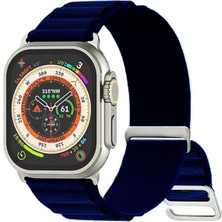 Nettech Apple Watch Ultra 49 mm Uyumlu Kumaş Kordon