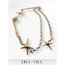 Diva Viva - Golden Tide Kadın Kolye & Kemer