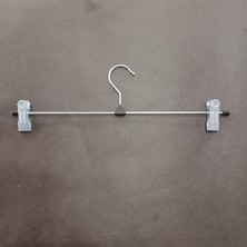 10 Adet Mandallı Tel Etek Pantolon Askı 39 cm