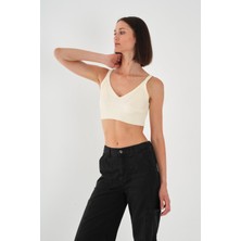 Alexandergardı Askılı V Yaka Triko Atlet