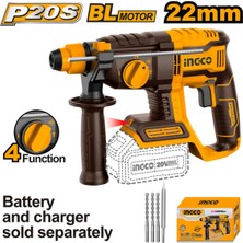 Ingco Li-Ion Akülü Kırıcı Delici