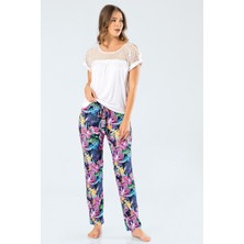 Türen Kadın Desenli Pijama Takımı