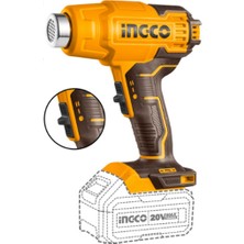 Ingco Li-Ion Akülü Sıcak Hava Tabancası