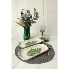 Keramika Forest Noyan Kayık Tabak 26 cm 2 Adet 22727