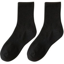 6’lı Yarım Konç Spor ve Günlük Kullanıma Uygun Pamuklu Çorap