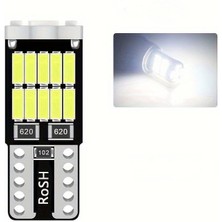 T10 LED 26 Led'li W5W Canbus Beyaz Park Plaka Tavan Ampulü (2 ADET)
