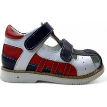 636 Çocuk Okul Öncesi Deri Korseli Sandalet