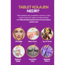 Dermojin 30 Günlük Biotin, Coenzyme Q10, Hyaluronic Acid, C Vitamini Içeren %100 Saf Tablet Alman Kolajeni