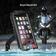 Nukrotech M18 -53 Döküm Ayna Dibi Bağlantılı Su Geçirmez Telefon Tutucu