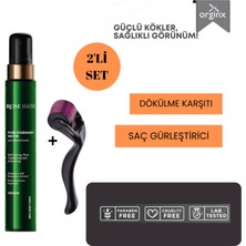 Rose Hair Saf Biberiye Suyu 100 ml, Dermaroller 0.5 mm 2'li Set