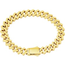 Modern Gurmet Zincirli 14 Ayar Altın Bileklik