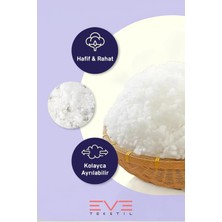 Yastık Yorgan Oyuncak Dolum Malzemesi Antialerjik Yapışmaz  %100 Temiz Boncuk Elyaf 2 kg