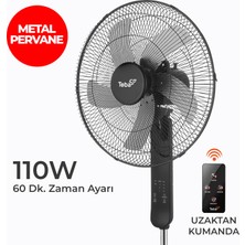 Teba 18 Inch Uzaktan Kumandalı / Zaman Ayarlı Ayaklı Vantilatör