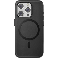 Venco Iphone 15 Pro Max Puskas Magsafe Kapak - Siyah Dpmah