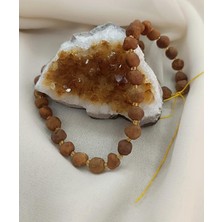 Kolye Fosil Kehribar Amber Doğaltaş Ayarlanabilir Ip Yetişkin Kolyesi