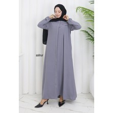 Sena Ayrobin Biyeli Ferace Gri