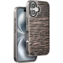 Venco Iphone 16 Wave Kapak - Kahverengi Dpmah