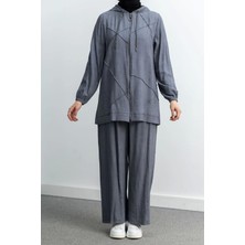 Letafet 5027 Ceketli Pant. Takım - Antrasit