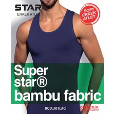 Star Erkek Lacivert  Organik Bambu Atlet