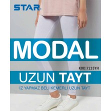 Star 3 Lü Kadın Modal Uzun Tayt