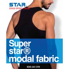 Star Erkek Siyah Modal Sporcu Atlet