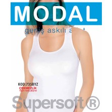 Star 3 Lü Kadın Modal Geniş Askılı Atlet
