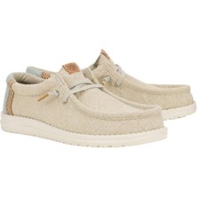 Hey Dude 43085 Wally Jute Bej Erkek Ayakkabı