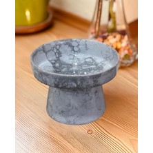 Eğimli Yüksek Seramik Mama Kabı