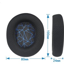 Steelseries Arctis 1/3/5/7/9 Uyumlu Kulak Pedi,yastık Steelseries Arctis 1/3/5/7p+/7p/7x+/9x/pro/prime Kulaklık Sungeri, Yastığı Yalıtım   Köpük Ped Minder