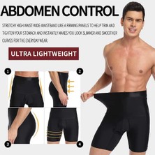 Erkek Korse Göbek Bel Şekillendirici Inceltici Sıkilaştırıcı Düzleştirici Korseli Külot Boxer Korse