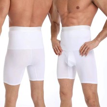 Erkek Korse Göbek Bel Şekillendirici Inceltici Sıkilaştırıcı Düzleştirici Korseli Külot Boxer Korse