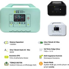 Initial Entropy Energy 1008WH Taşınabilir Güç Kaynağı %99.99 Mppt Bms Çoklu Koruma Kablosuz Şarj - SINGO1000