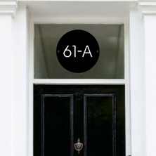 Apartman - Site - Bina Blok Numara Yönlendirme Levha Tabela 25X25 cm