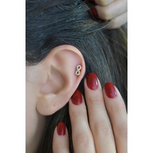 Sacce Scarves & Accessories Sonsuzluk Kıkırdak Küpesi Helix Piercing