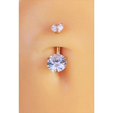 Sacce Scarves & Accessories Çelik Tektaş Göbek Piercing Gold