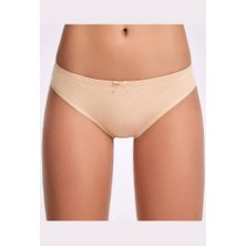 Fiyonklu Ten Kadın Bikini Külot  5 Adet