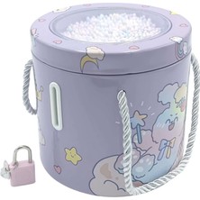 Nessiworld Kilitli Metal Yuvarlak Kumbara