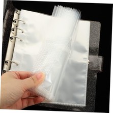 Sert Kapaklı Şeffaf A5 Binder Dosyası