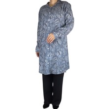 Kadın Önü Düğmeli Yakalı Kol Manşetli Gömlek