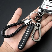 Yubuhome® Anahtarlığa Takılabilentelefon Numarası Etiketli Numaratörlü Anahtarlık