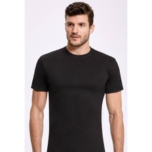 Siyah O Yaka  Erkek Atlet  5 Adet