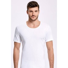 Beyaz Erkek Atlet Fanila    3 Adet