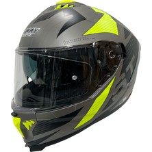 Sw 865 St Titanium Yellow Kask Full Face