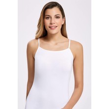 Likralı İp Askılı Atlet