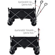 Yek Outdoor Katlanabilir Kamp Masalı Taşıma Arabası & Vagon Araba