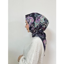 Meduse Desen Eşarp - Lavanta