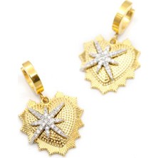 Kuzey Yıldızı  Küpe - Altın