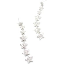 Yıldız Küpe - Gümüş