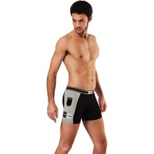 Hmd 307 6ıllı Asortı Lıkrallı Erkek Boxer Karşık