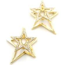 Yıldız Küpe - 14K Altın